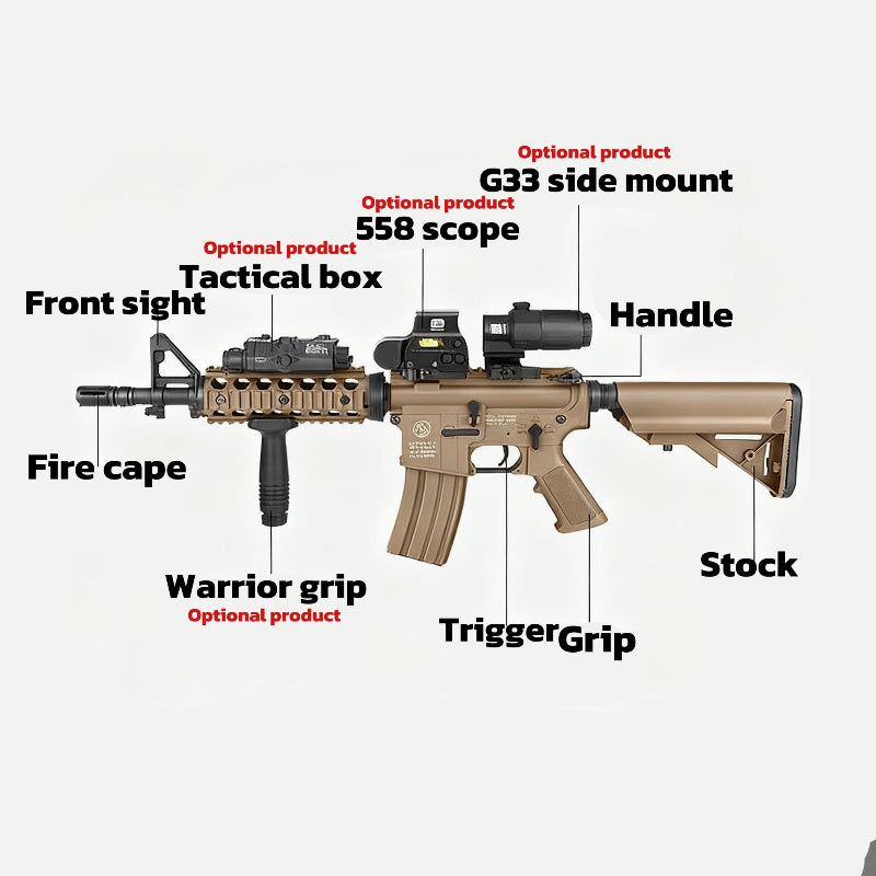 CYMA M4 CQB Gel Blaster Rifle