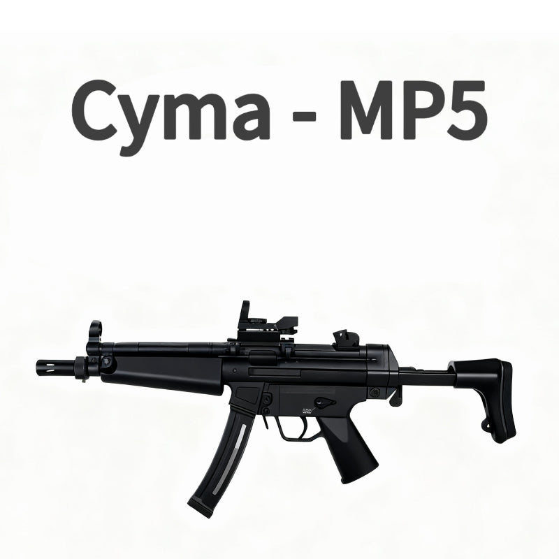 CYMA MP5 JD102 Black Gel Blaster SMG