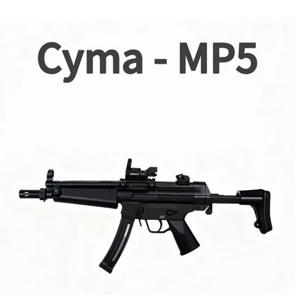CYMA MP5 JD102 Black Gel Blaster SMG