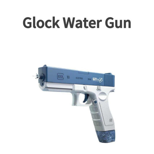 Automatic Color-Blocking Glock Water Gun Pistol