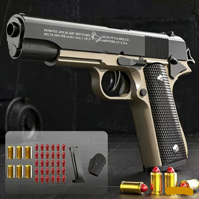 Colt 1911 Semi Auto Soft Bullet Gun