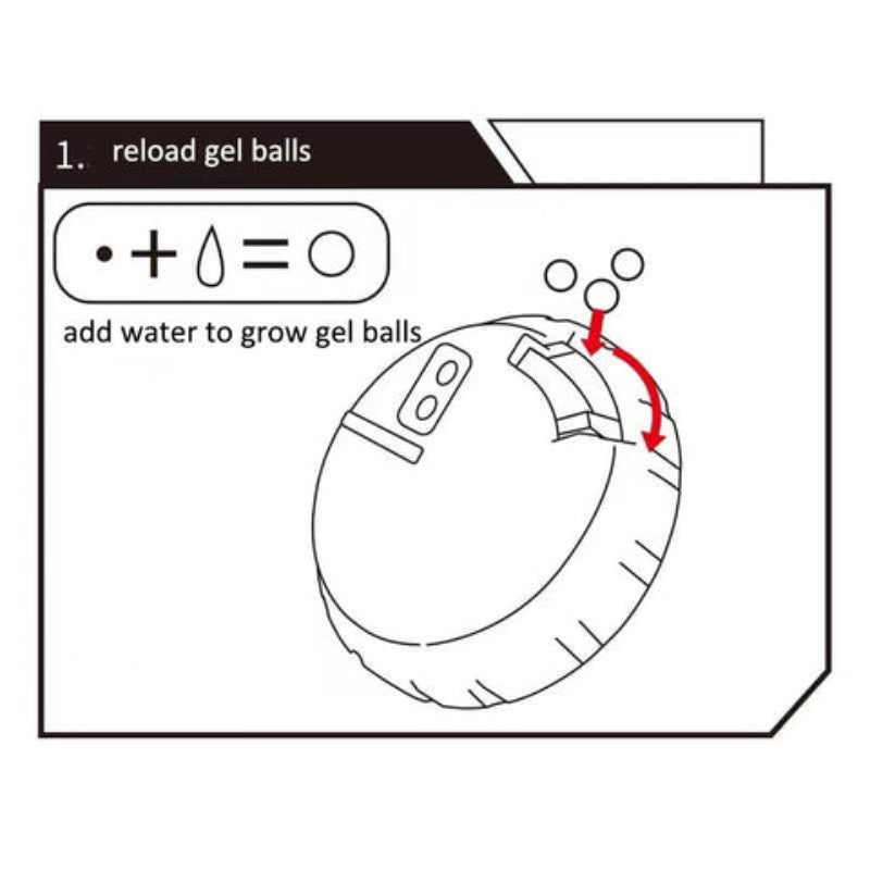 Quasar 2077 Cyberpunk Gel Blaster