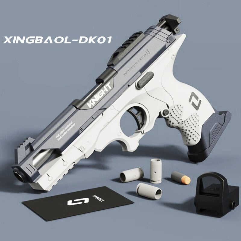 DK01 Cyberpunk Shell Ejecting Nerf Pistol