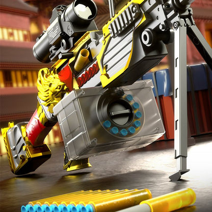 Dragon Shell-Ejecting M249 Nerf Machine Gun