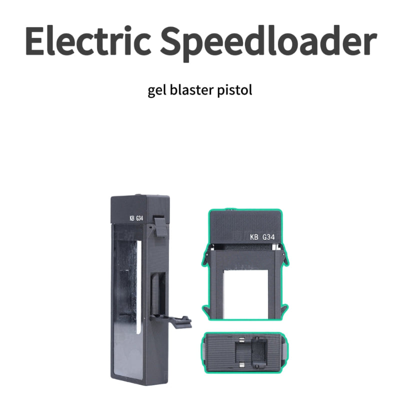 Electric Speedloader For Gel Blaster Pistol