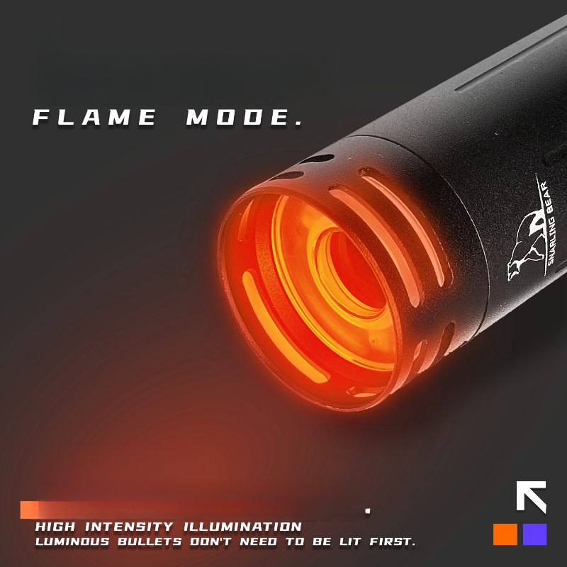 FIRE-BREATHING BEAR Luminous Tracer Suppressor 14mm CCW