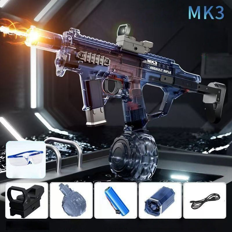 Firearm-MK3 Electric Water Gun with Track