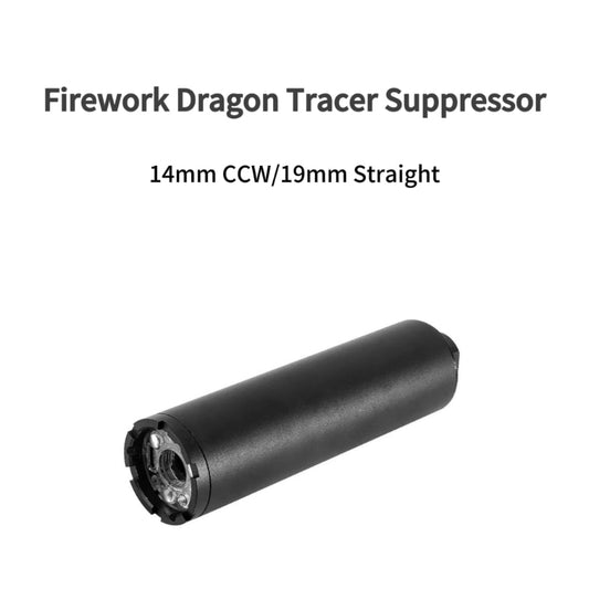 Firework Dragon Tracer Suppressor Light Smoke Silencer