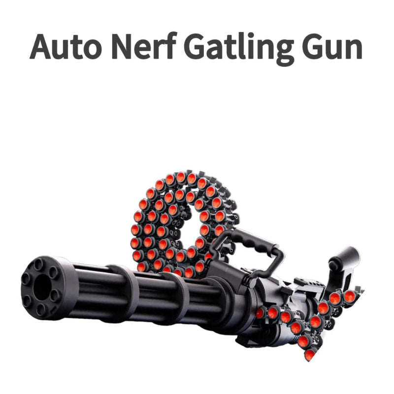 Full Auto Minigun Electric Nerf Gatling Gun