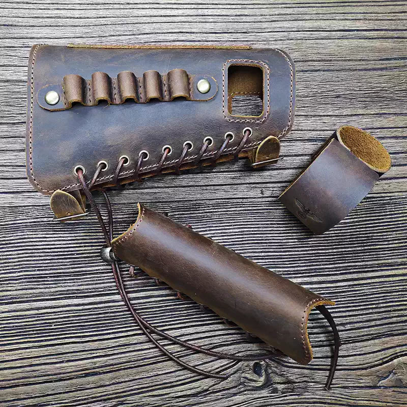 GQH Kar98K Handmade Leather Decoration 3-Piece Set