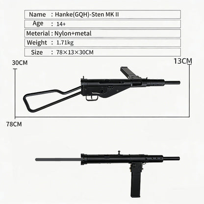 GQH Sten MK 2 WW2 SMG Gel Blaster