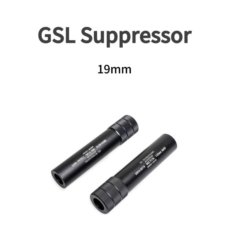 GSL Suppressor 19mm Interface Metal Silencer