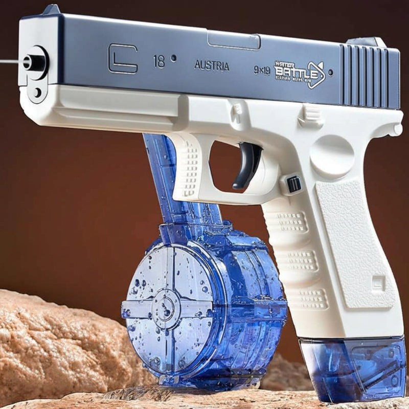Automatic Color-Blocking Glock Water Gun Pistol