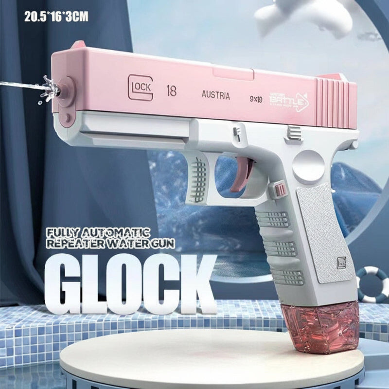 Automatic Color-Blocking Glock Water Gun Pistol