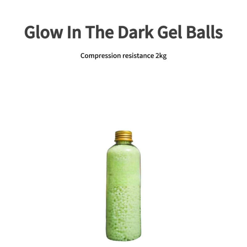 Glow In The Dark Gel Balls Compression Resistance 2KG