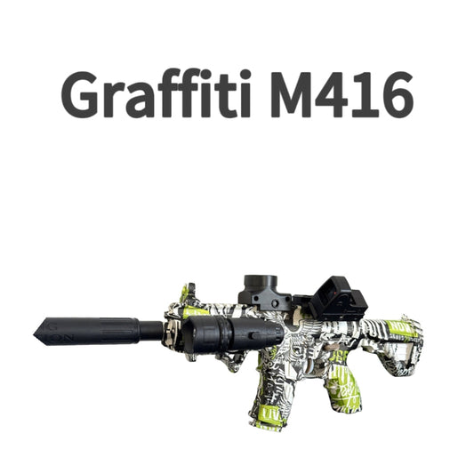 Graffiti M416 Gel Blasters With Hopper Fed