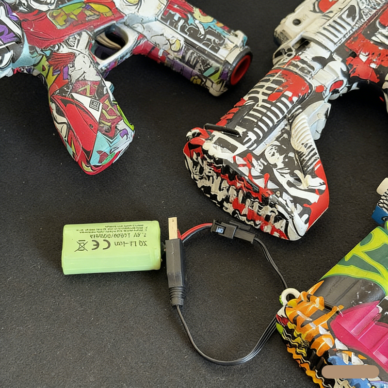 Graffiti M416 Gel Blasters With Hopper Fed