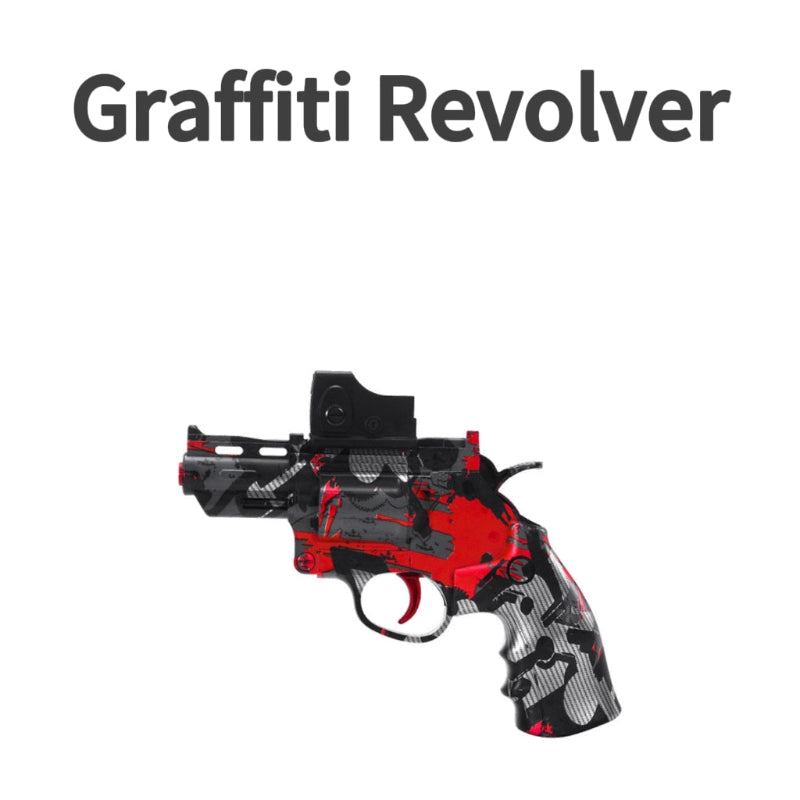Graffiti Semi-Auto Gel Blaster Revolver