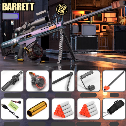 HD Barrett Shell Ejecting Nerf Gun Sniper