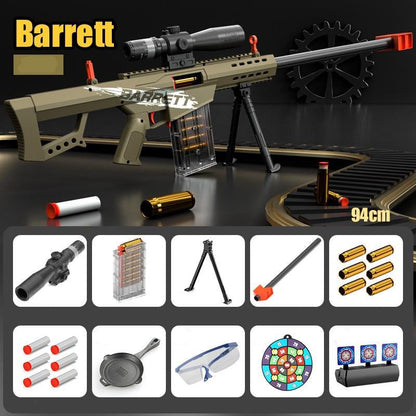 HD Barrett Shell Ejecting Nerf Gun Sniper