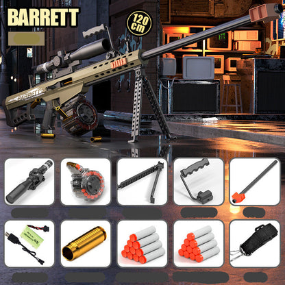 HD Barrett Shell Ejecting Nerf Gun Sniper