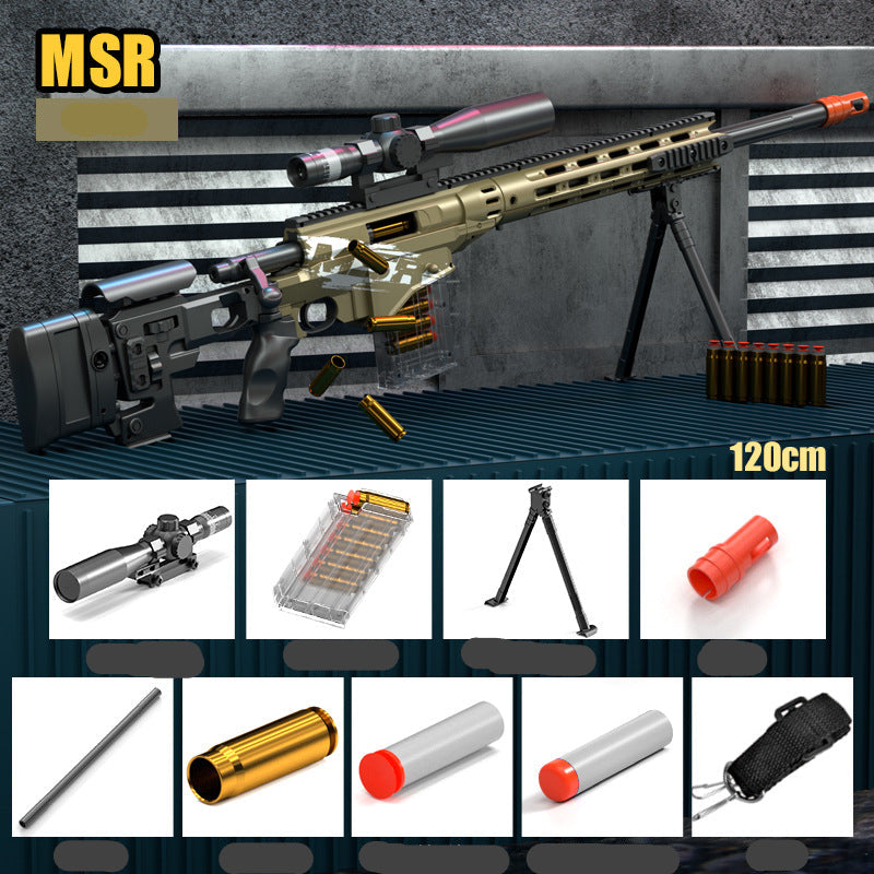 HD Remington MSR Nerf Gun Sniper Rilfe