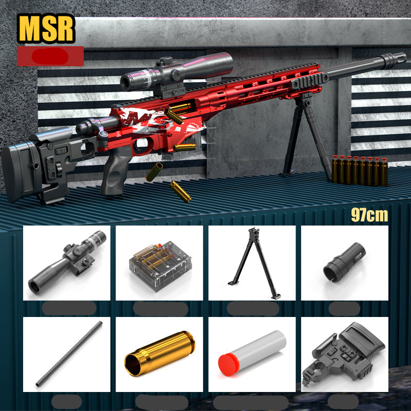 HD Remington MSR Nerf Gun Sniper Rilfe