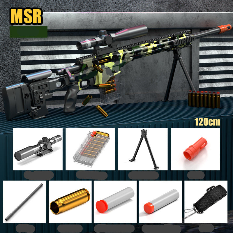 HD Remington MSR Nerf Gun Sniper Rilfe