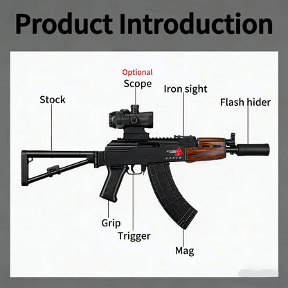 Handi AK74U Full Auto Gel Blaster