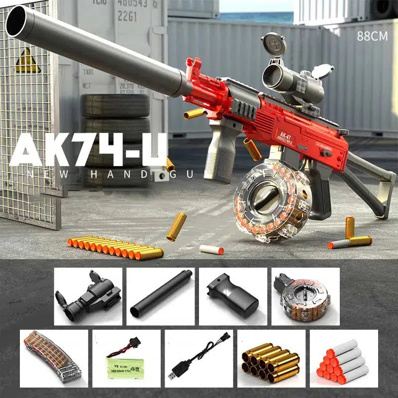 Handi AK74U Shell Ejecting Nerf Rifle