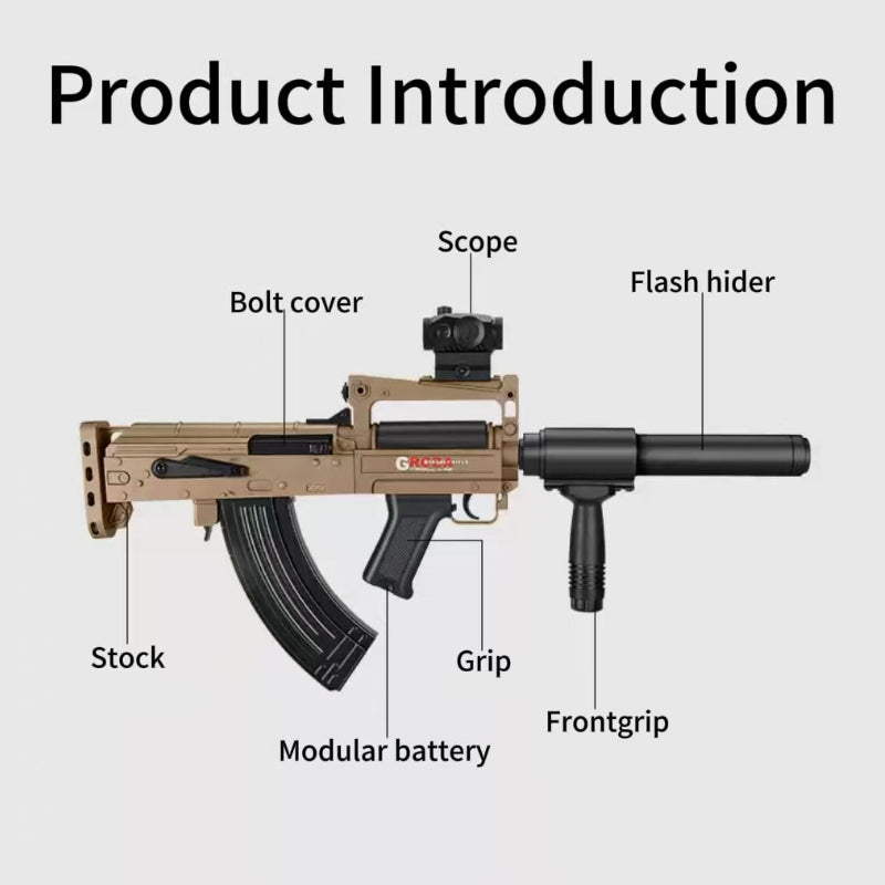 Handi Groza Bullpup SMG Gel Blaster
