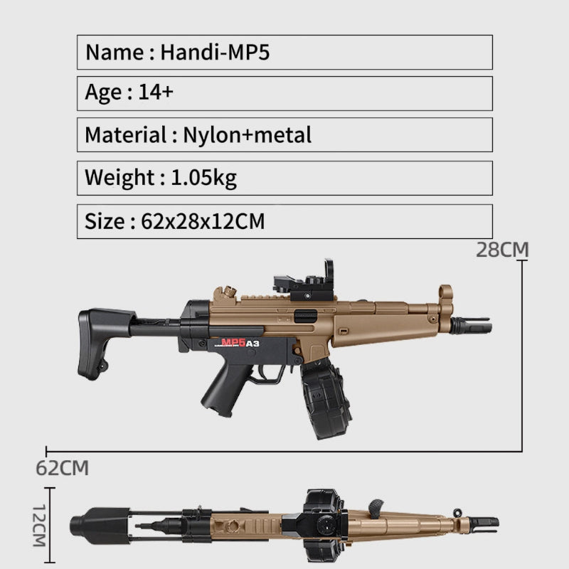 Handi MP5A3 Electric Gel Blaster SMG