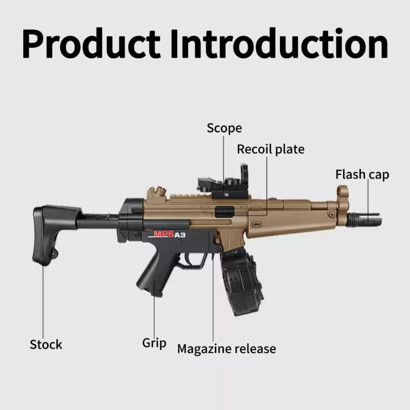 Handi MP5A3 Electric Gel Blaster SMG