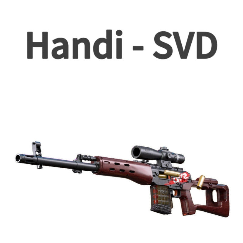 Handi SVD Bolt Action Nerf Sniper Rifle