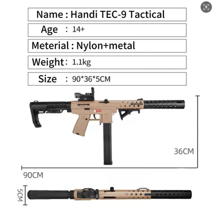 Handi TEC-9 Gel Blaster Pistol