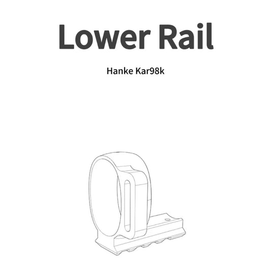 Hanke 98K 3D-Printed Tactical Lower Rail