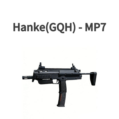 Hanke MP7 Electric Black Nerf SMG