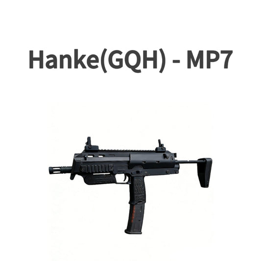 Hanke MP7 Electric Black Nerf SMG