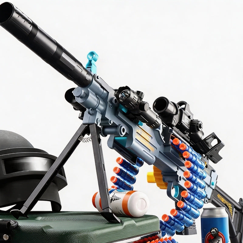 JF M249 Kids LMG Nerf Machine Gun