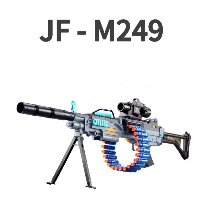 JF M249 Kids LMG Nerf Machine Gun