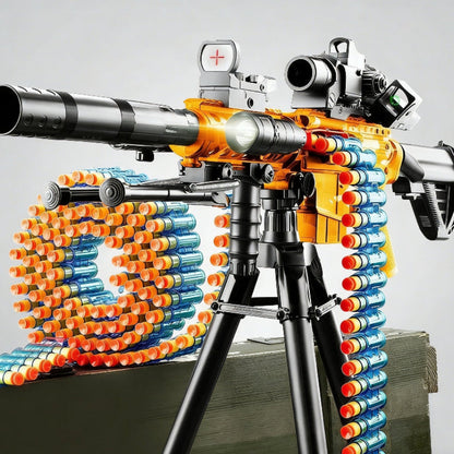 JF M416 Chain Fed Nerf Gatling Gun