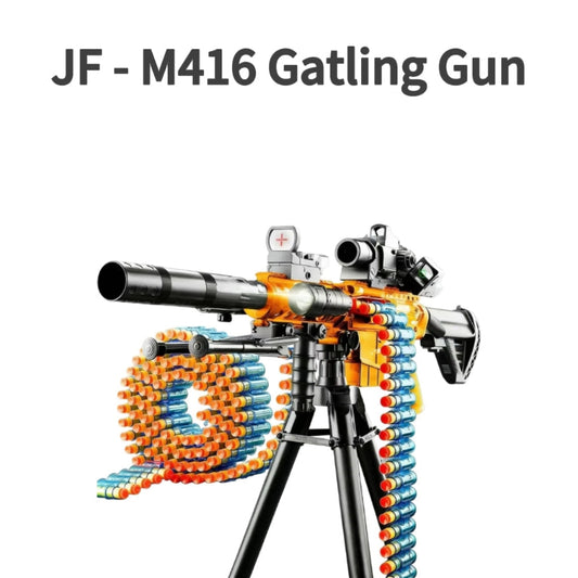 JF M416 Chain Fed Nerf Gatling Gun