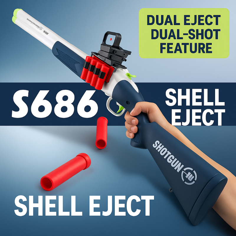 JH S686 Nerf Double Barrel Shotgun