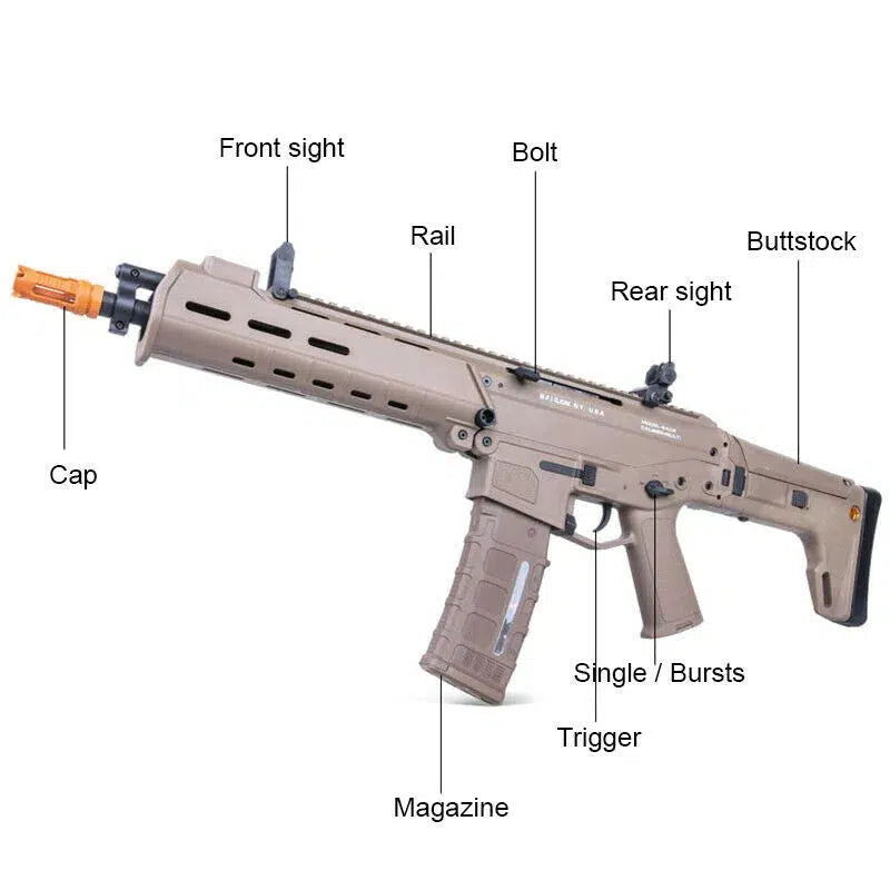 Jinming J10 ACR Gel Blaster Rifle