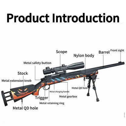 JY M24 Bolt Action Toy Sniper Rifle