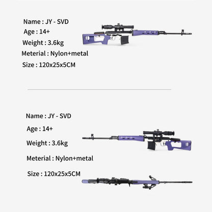 JY SVD Bolt Action Toy Sniper Rifle