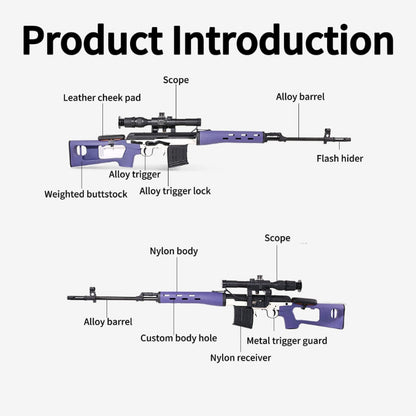 JY SVD Bolt Action Toy Sniper Rifle