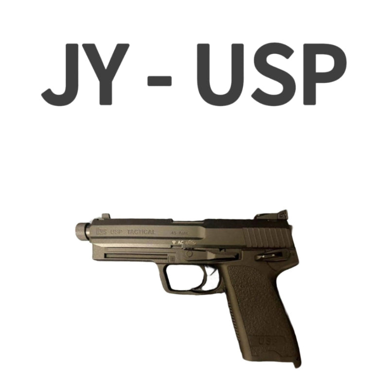 JY USP Black Semi Automatic Gel Blaster Pistol