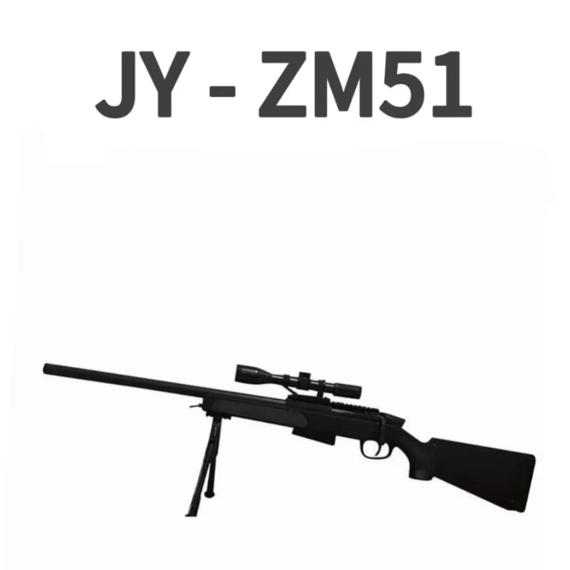 JY ZM51 Manual Black Gel Blaster Sniper