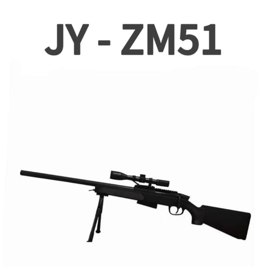 JY ZM51 Manual Black Gel Blaster Sniper